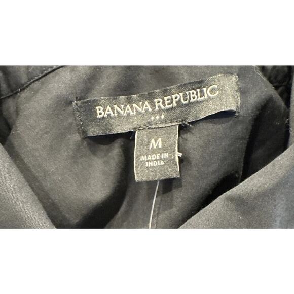 Banana Republic Sequin Button Front Shirt Women's Size Medium Sparkle Holiday - Picture 6 of 7